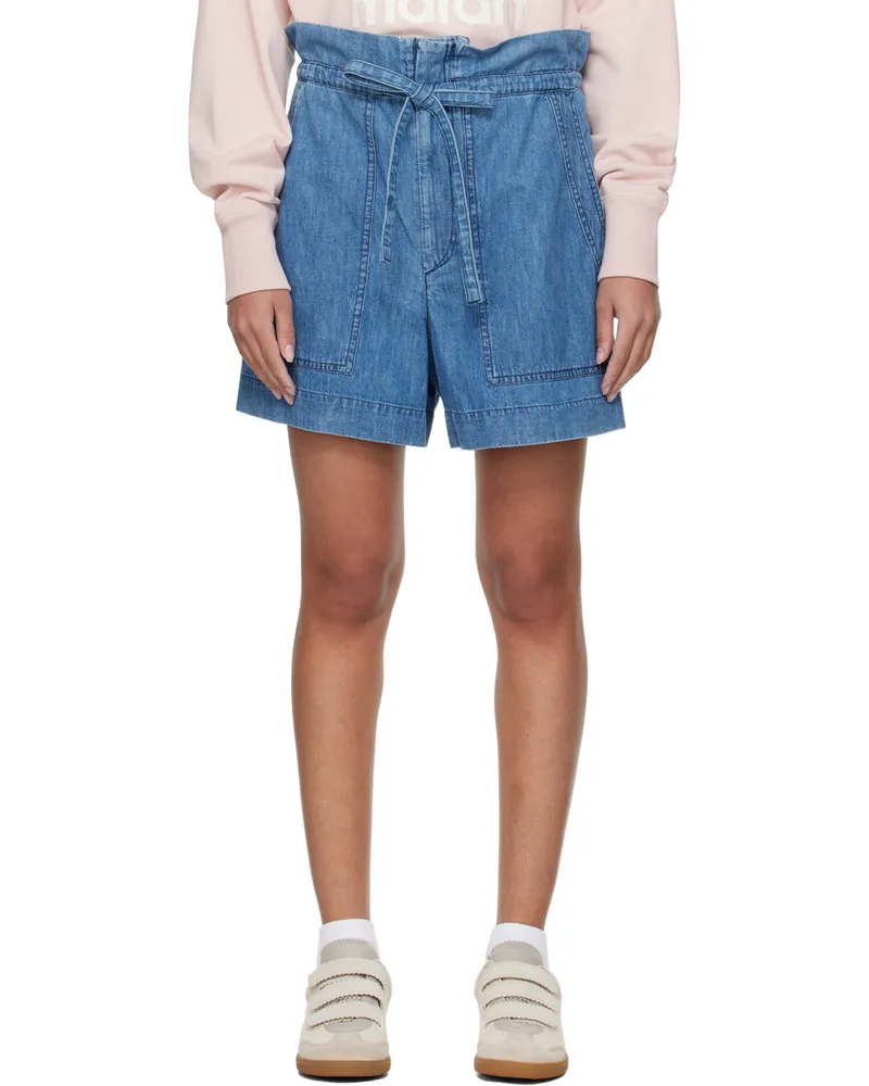 Étoile Isabel Marant Blue Ipolyte Shorts 30bu