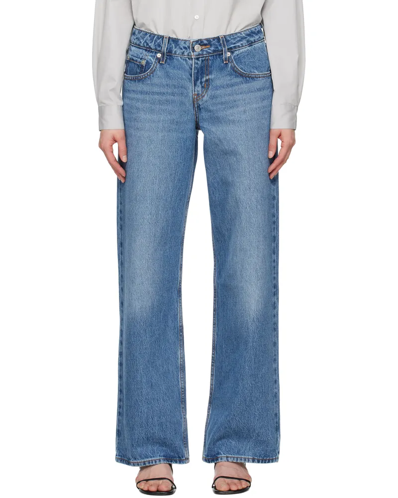 Levi's Blue Low Loose Jeans Real
