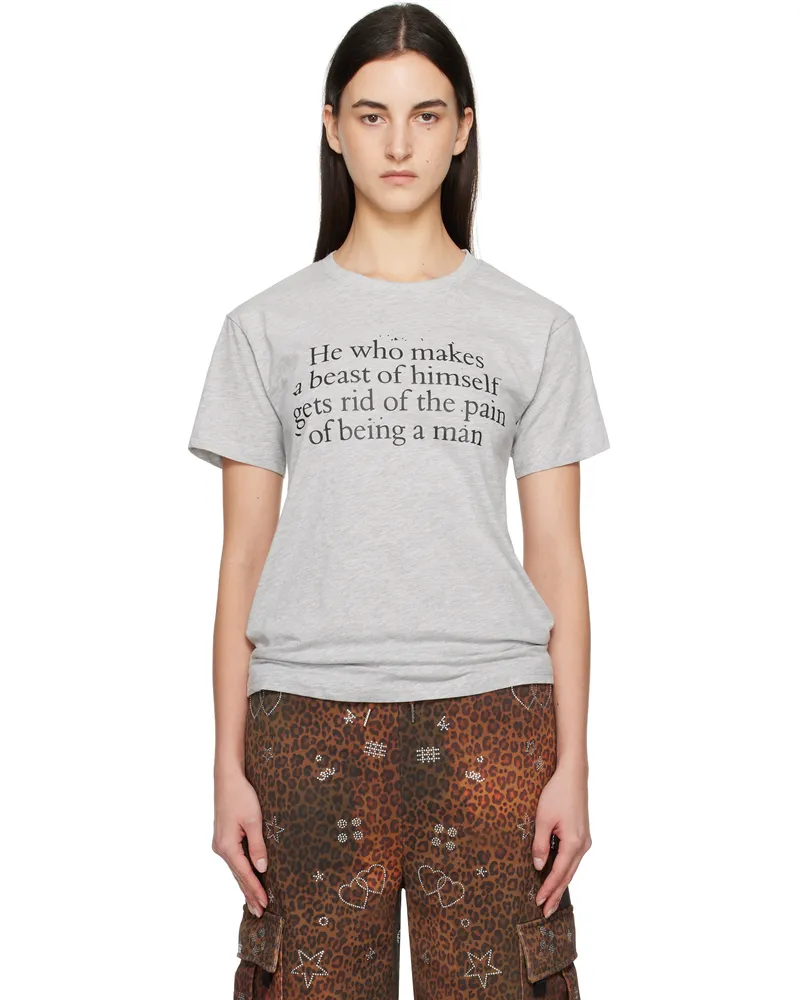 Praying Gray 'Beast' T-Shirt Grey