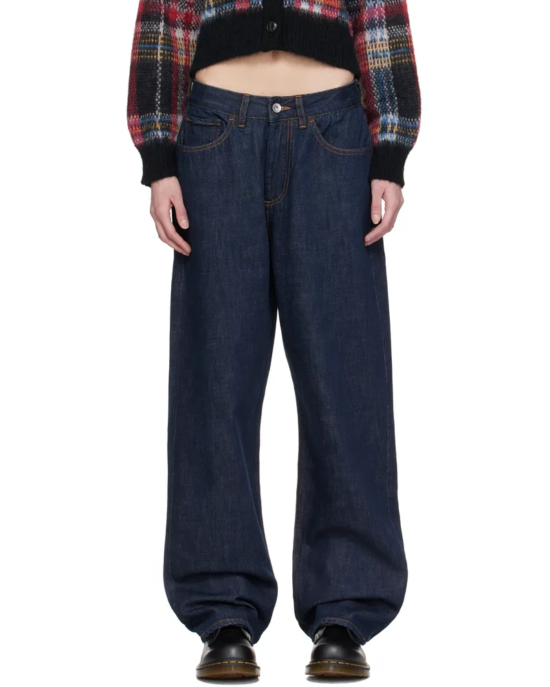 YMC Indigo Earth Silver Jeans 40-indigo