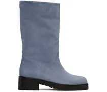 Blue Belmont Boots