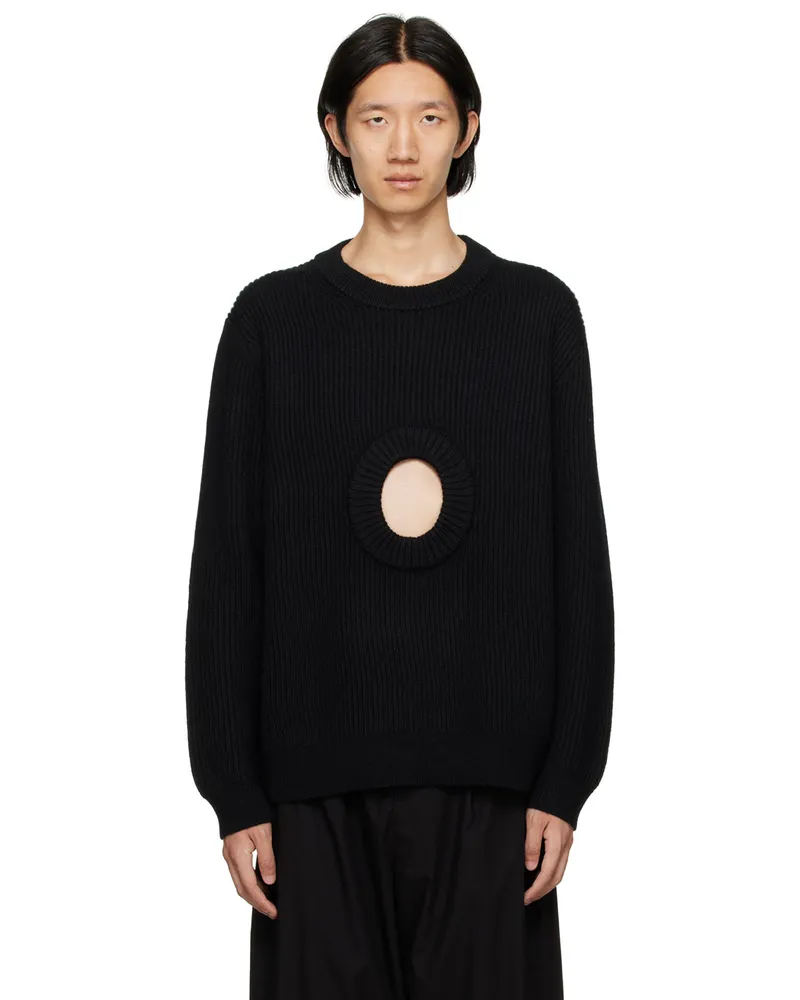 Craig Green Black Cutout Sweater Black