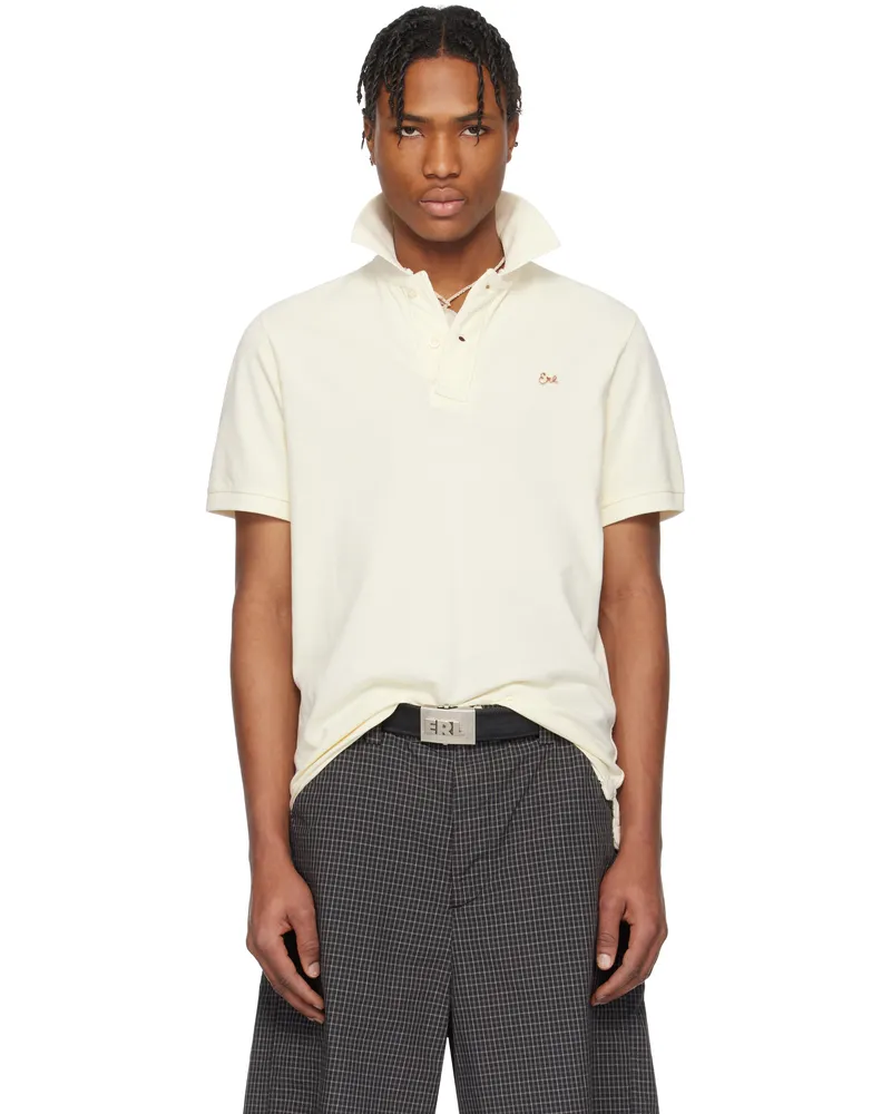 ERL Off-White 'ERL' Polo Dirty