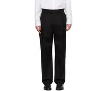 Black Patch Trousers