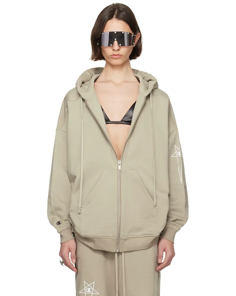 Rick Owens Off-White Champion Edition Jumbo Jason's Hoodie 08