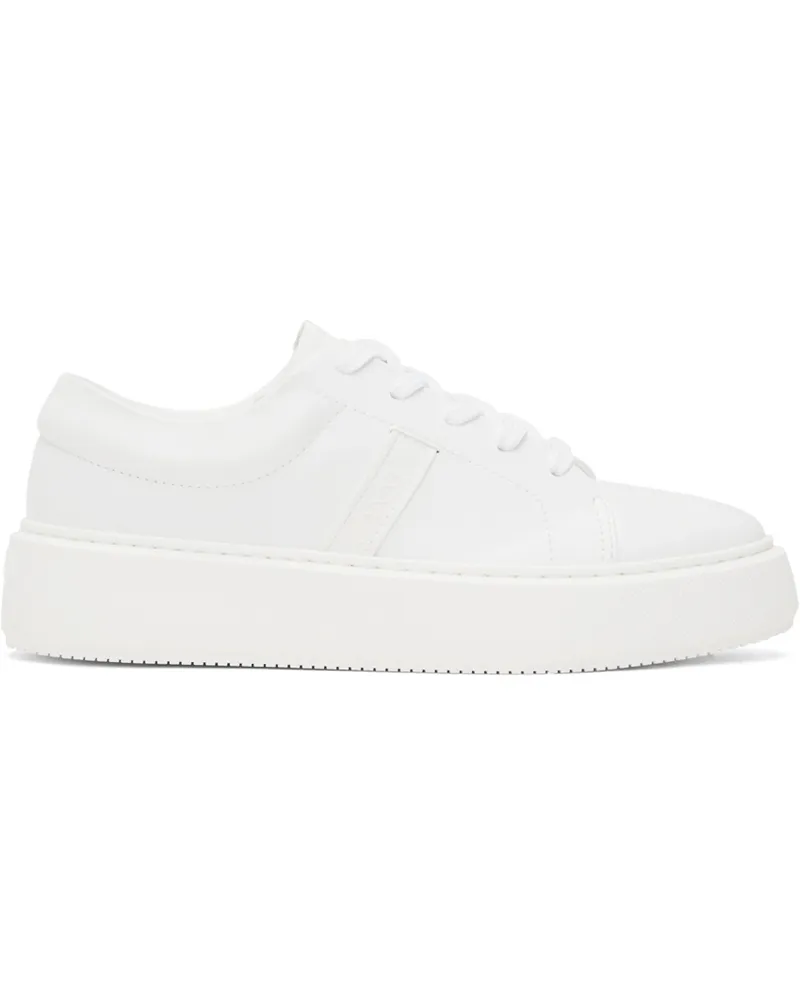 Ganni White Sporty Mix Cupsole Sneakers 135