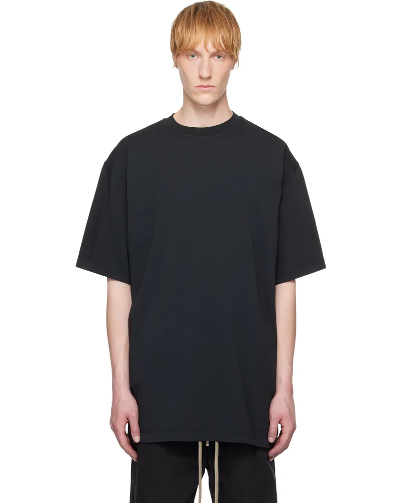 A Diciannoveventitre Black Short Sleeve Andy T-shirt Black