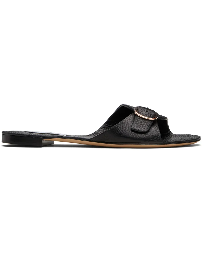 Gabriela Hearst Black Briar Slides Blk