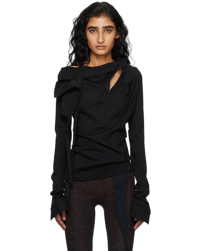 OTTOLINGER Black Ada Blouse Blk