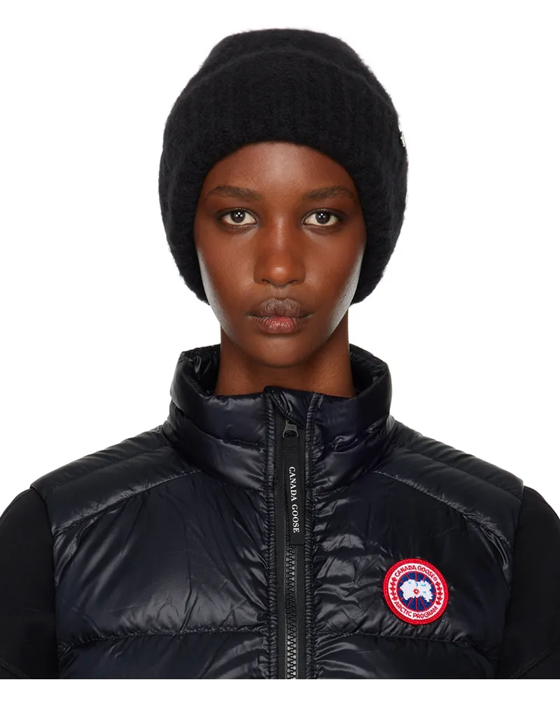 Canada Goose Black Alpaca Beanie 61