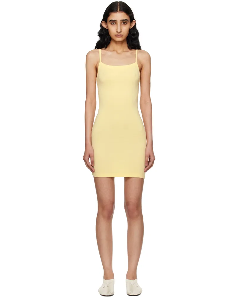 Gil Rodriguez SSENSE Exclusive Yellow LaPointe Minidress Mellow
