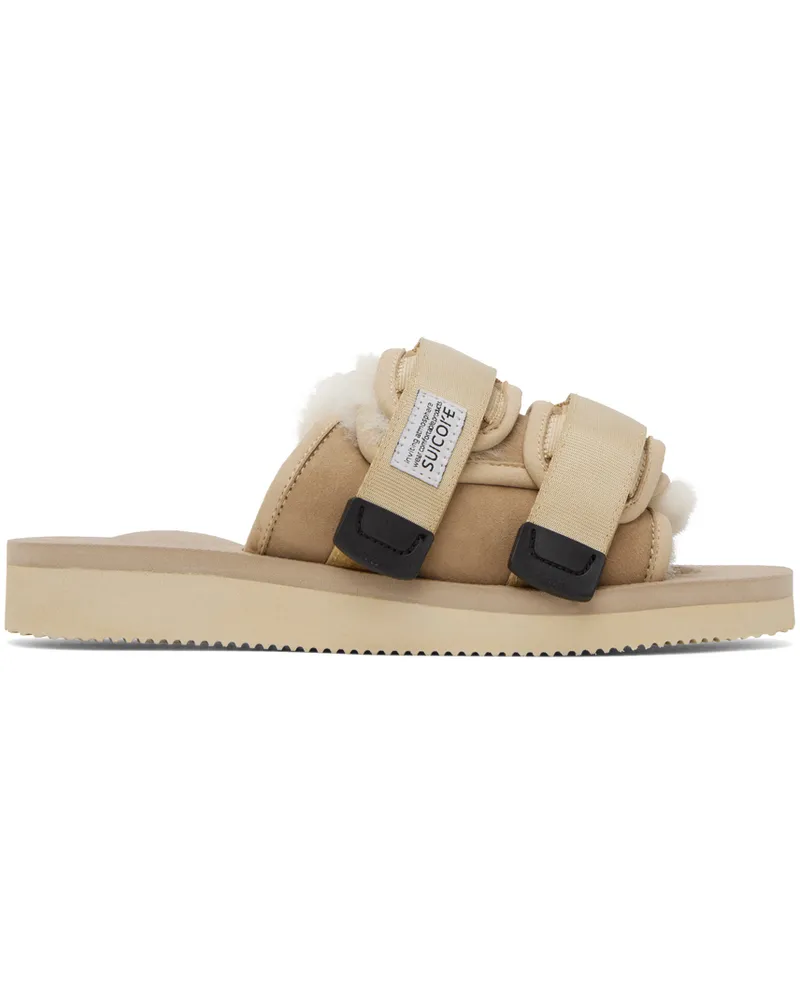 SUICOKE Beige MOTO-M2ab Sandals Beige