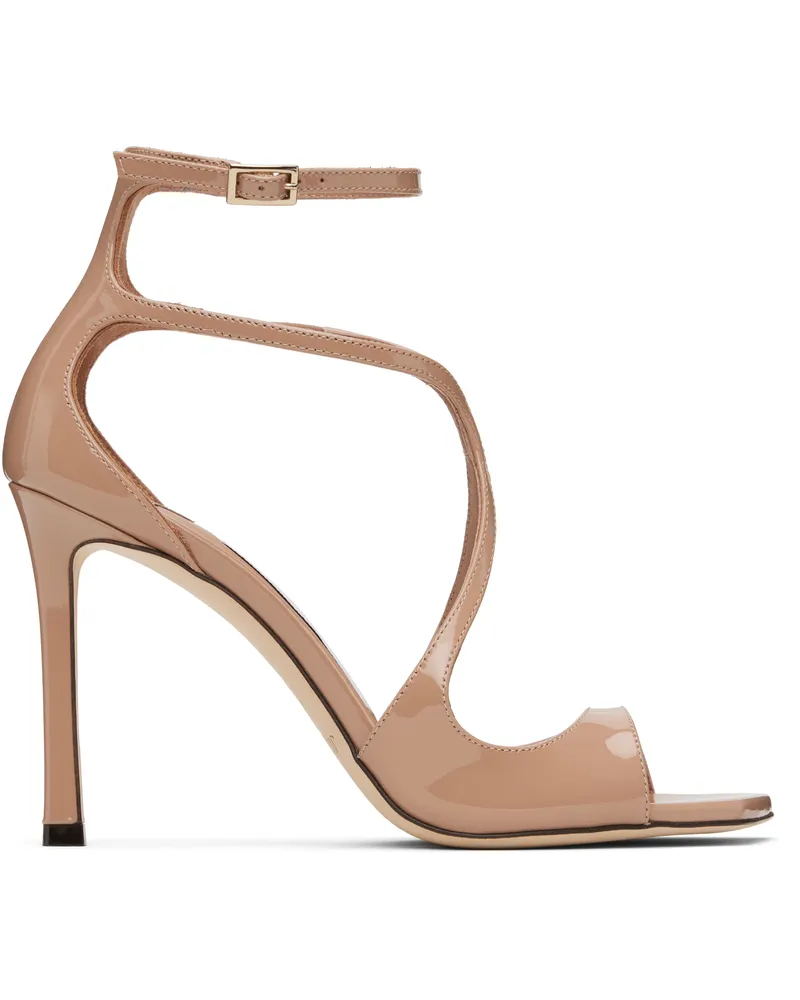 Jimmy Choo Pink Azia 95 Heeled Sandals Ballet
