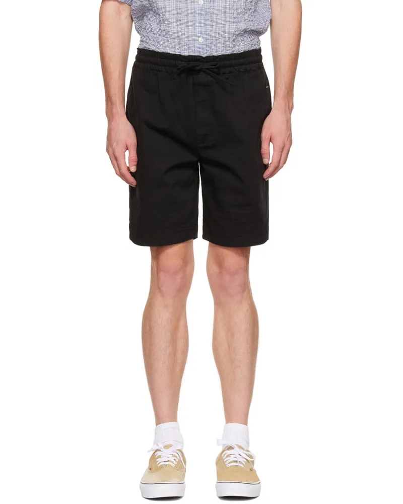 YMC Black Jay Shorts 01-black