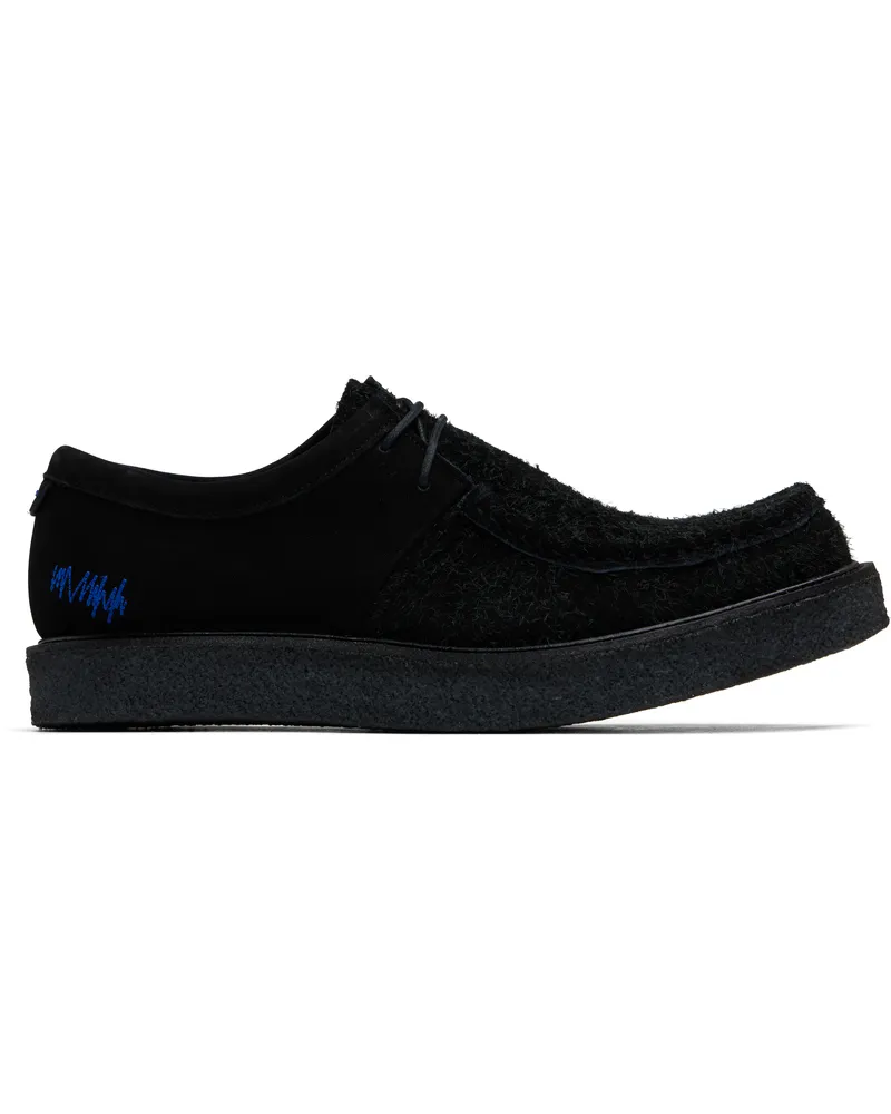 Adererror Black Nubuck Derbys Black