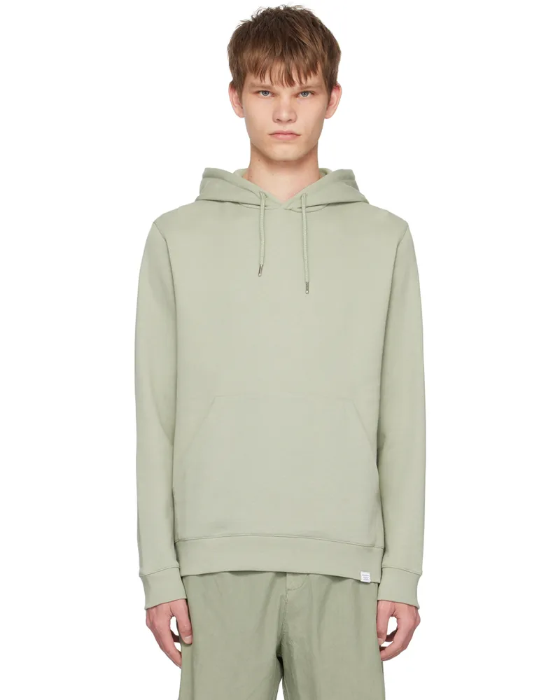 Norse Projects Green Vagn Hoodie Sunwashed