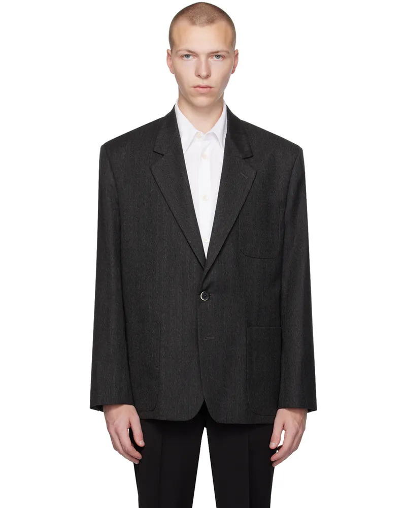 BARENA Gray Redonda Blazer 560