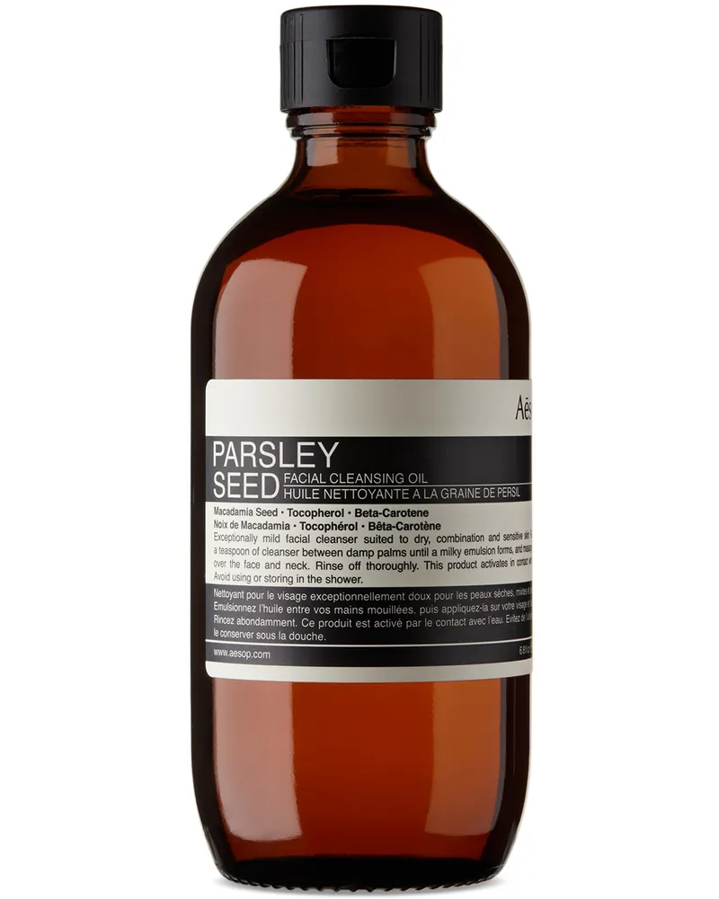 Aesop Parsley Seed Facial Cleansing Oil, 200 mL Na