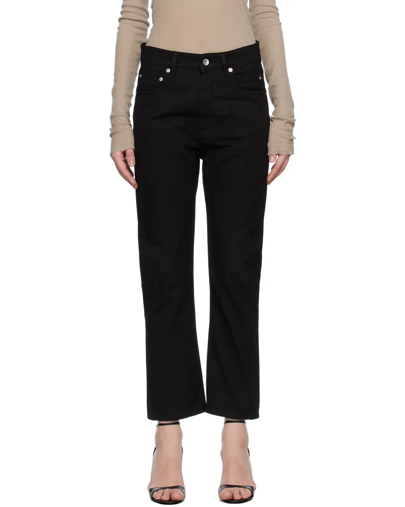 DRKSHDW by Rick Owens Black Hollywood VDD Trousers 09
