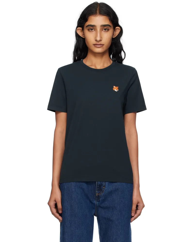 Kitsuné Navy Fox Head T-shirt 0413