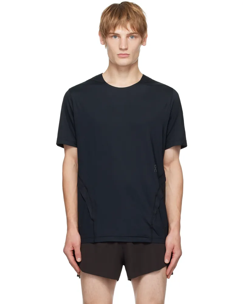 Post Archive Faction Black On Edition Running T-shirt Black
