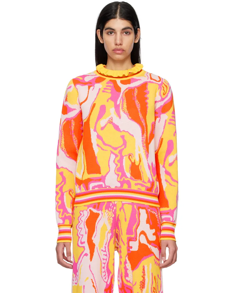 HELMSTEDT Multicolor Alda Sweater Yellow