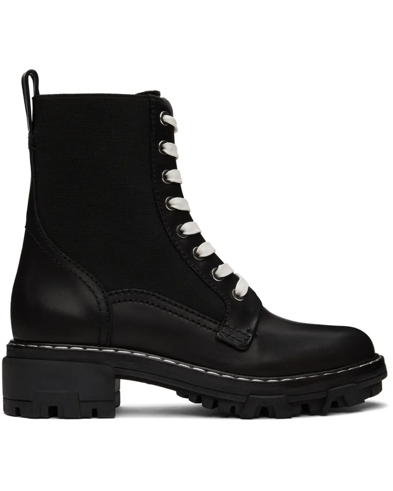 Rag & Bone Black Shiloh Boots Black