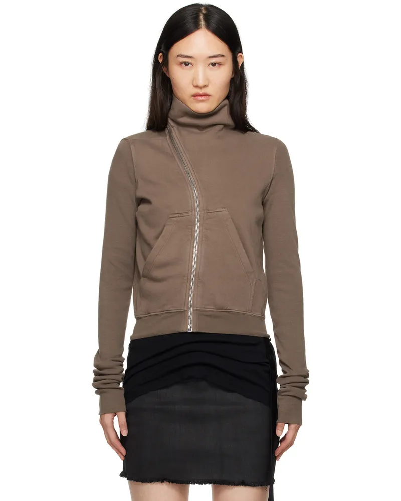 DRKSHDW by Rick Owens Gray Porterville Mountain Sweatshirt 34