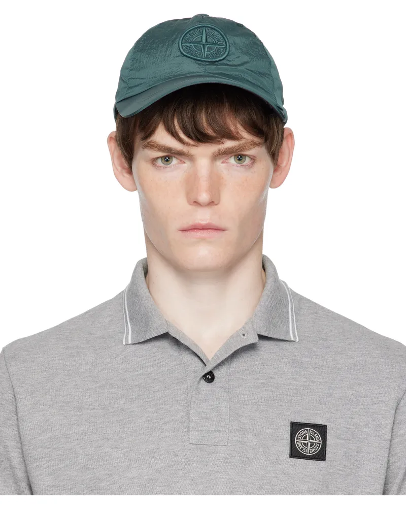Stone Island Blue 9100011 Nylon Metal ECONYL Cap V0057