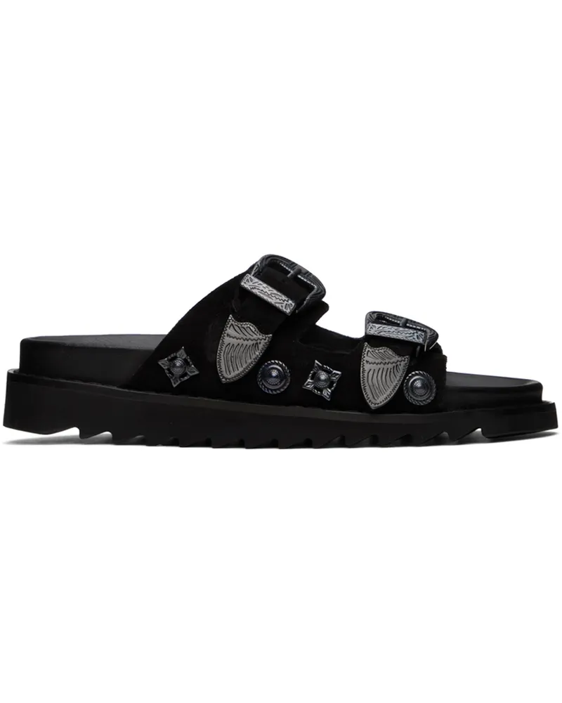 Toga SSENSE Exclusive Black Sandals Aj844