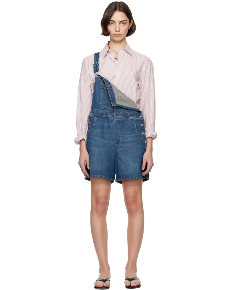 Levi's Blue Utility Shortall Denim Overalls Anniversary