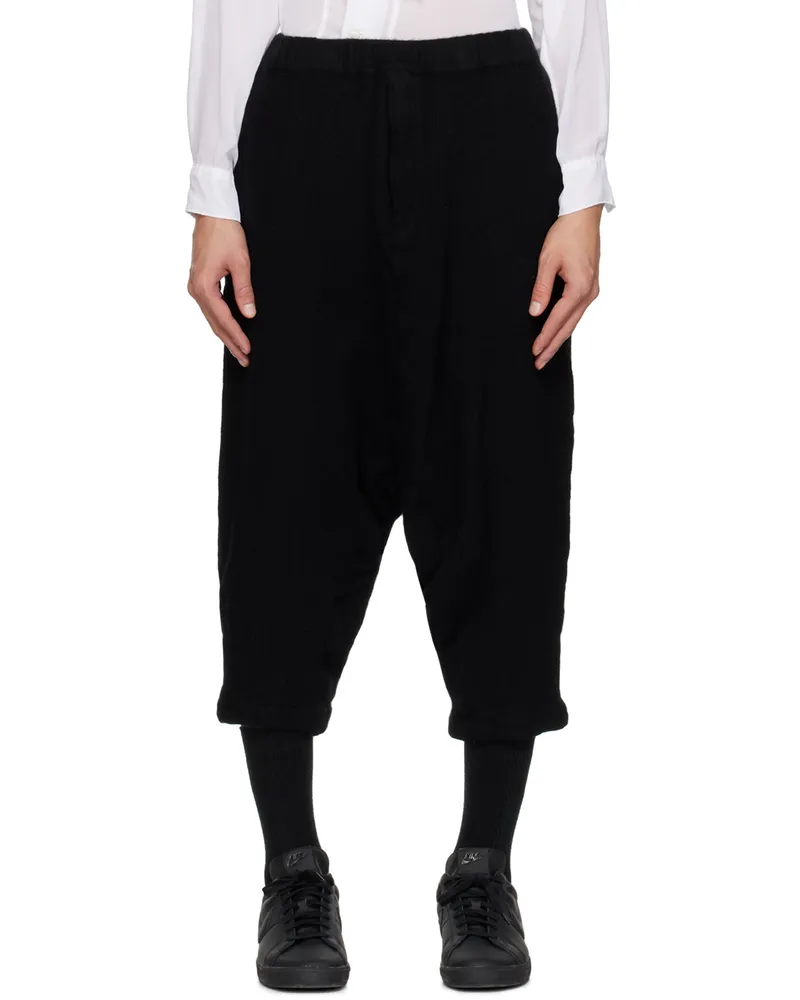 Comme des Garçons Black Zip-Fly Trousers 1