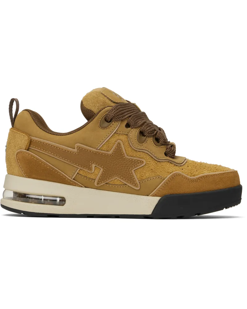 BAPE Brown Flip Sta #1 Sneakers Brown