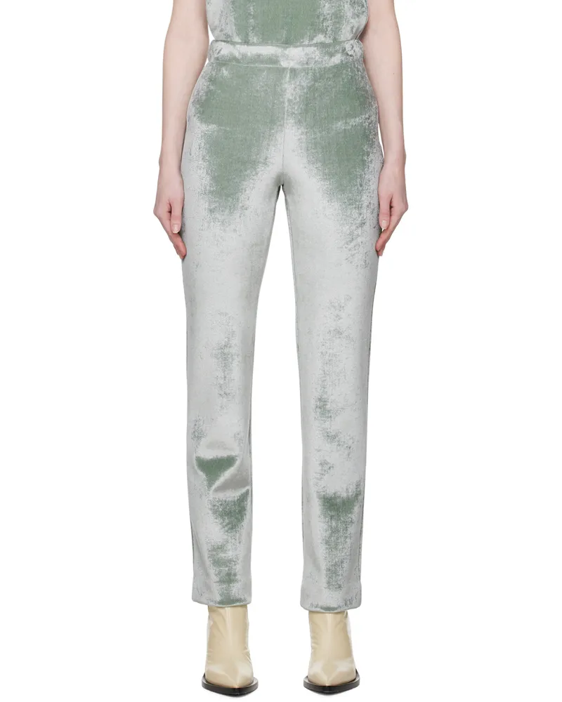 Jil Sander Blue Palazzo Trousers 449