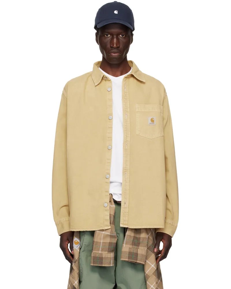 Carhartt WIP Beige George Denim Jacket 4j