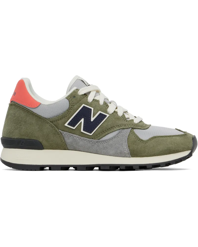 New Balance Khaki & Gray U475 Sneakers Dark
