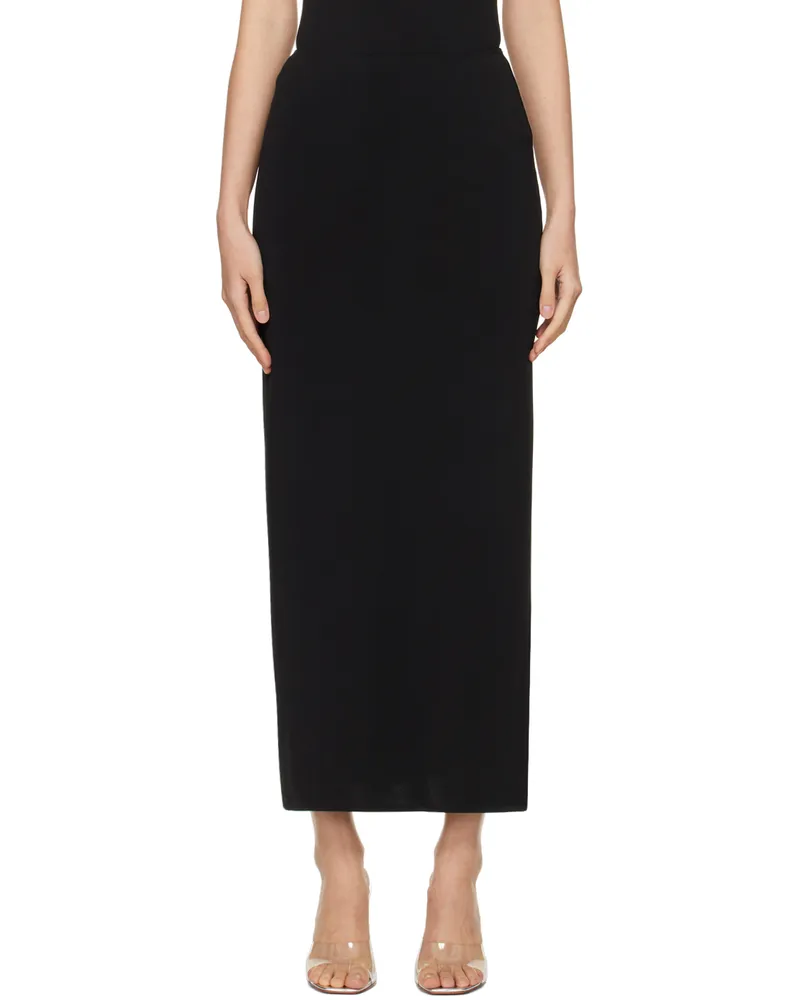 Miaou Black Chiara Maxi Skirt Black