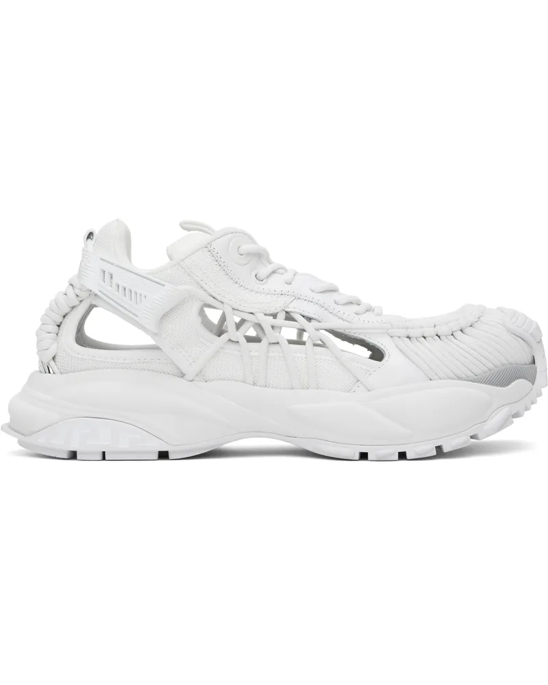 Versace White 'Versace' Mercury M_VS_01 Sneakers 1w000-optical