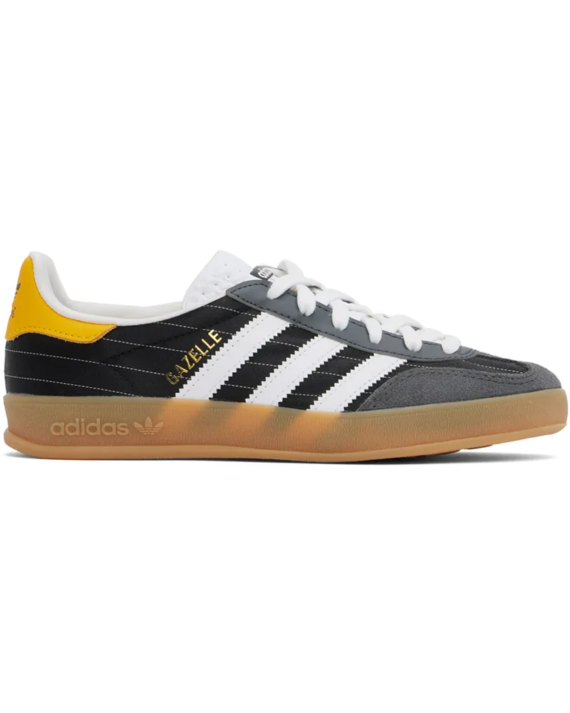 adidas Black & White Gazelle Indoor Sneakers Core