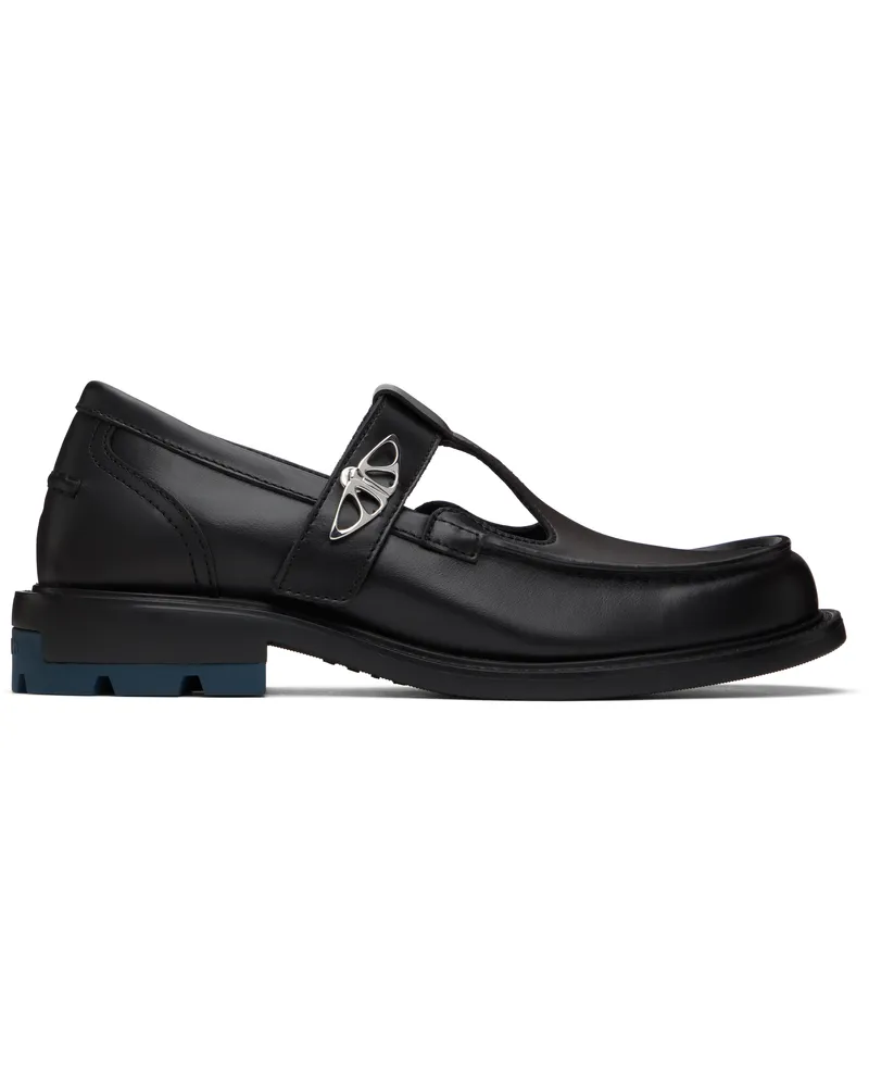 BOTH Black Re:Re T-Bar Mary Jane Loafers Black