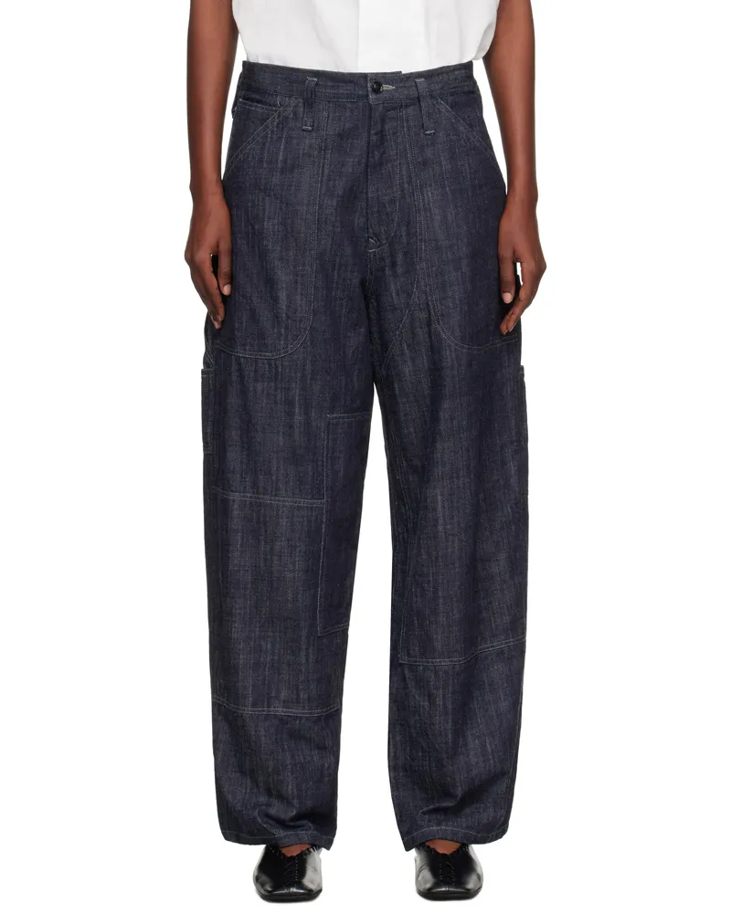 Yohji Yamamoto Indigo U-Work Jeans 1