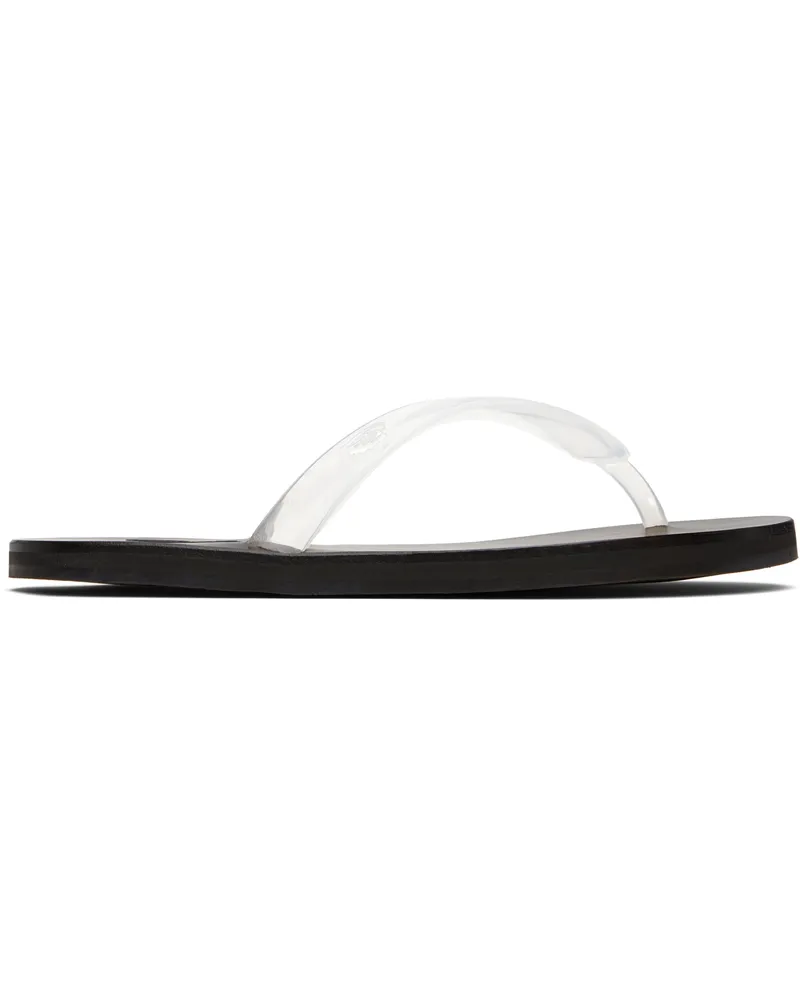 Ancient Greek Sandals Transparent Saionara Jelly Flip-Flops Clear