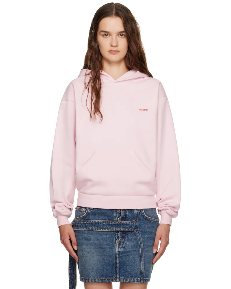 COPERNI Pink Logo Hoodie Pink-red