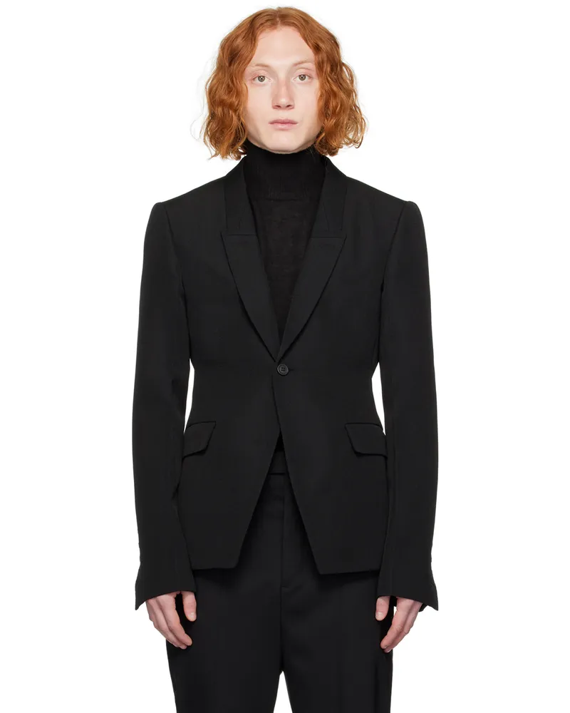 Rick Owens Black 73CMS Soft Blazer - bei MyBestBrands shoppen 