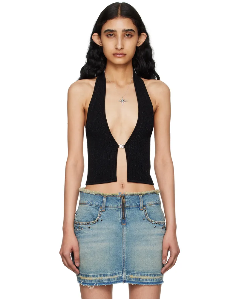 MISBHV SSENSE Exclusive Black Fully Fashioned Tank Top Black