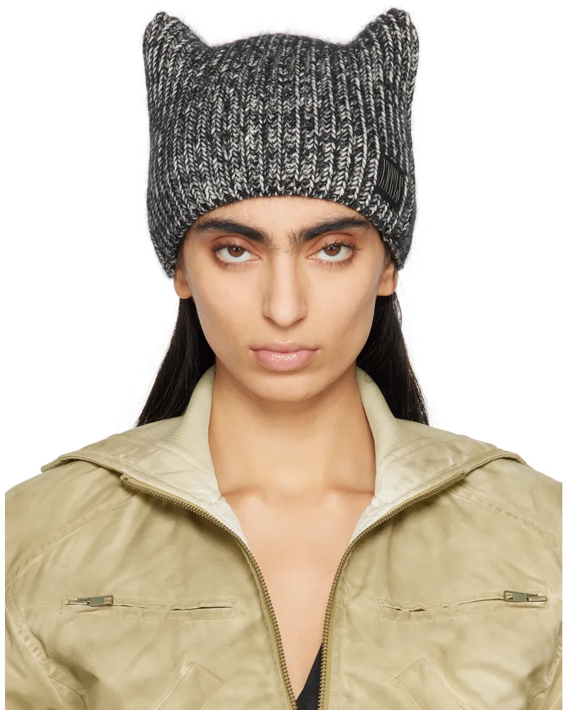 Charlotte Knowles Gray Precious Beanie Grey