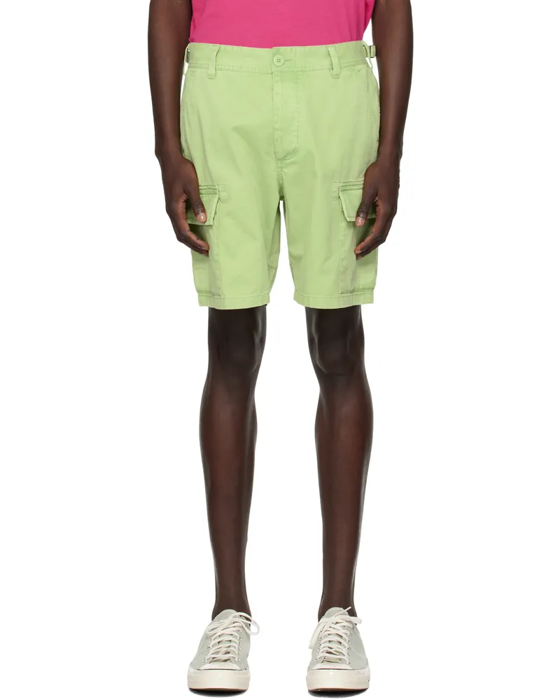 Saturdays NYC Green Balugo Sunbaked Shorts Forest