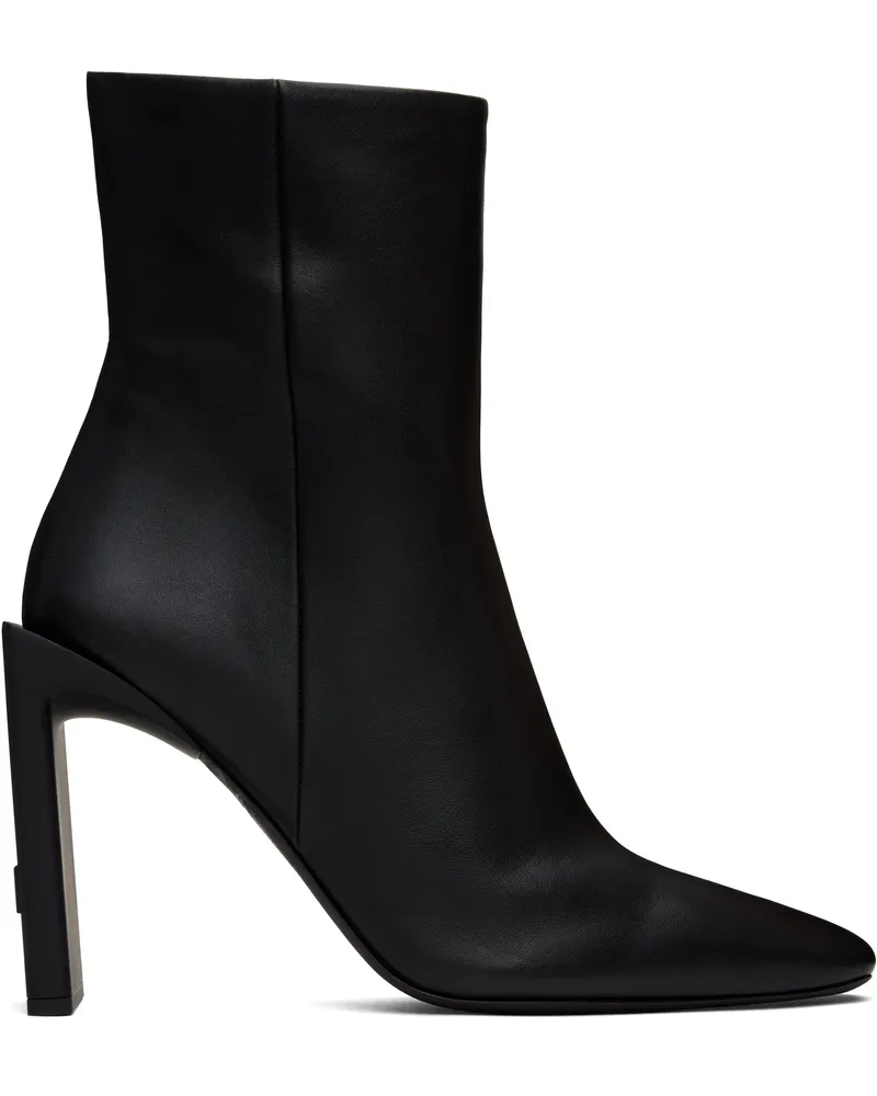 Fear of God Black Calf Ankle Boots Black