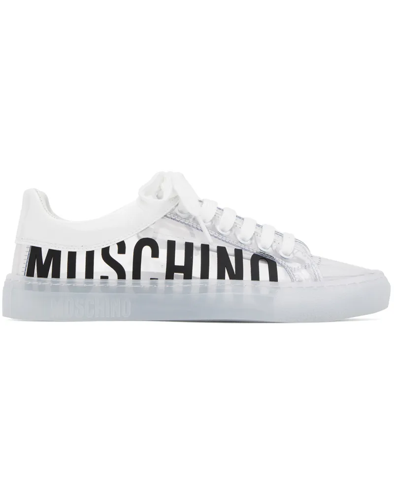 Moschino Transparent Logo Sneakers 99b
