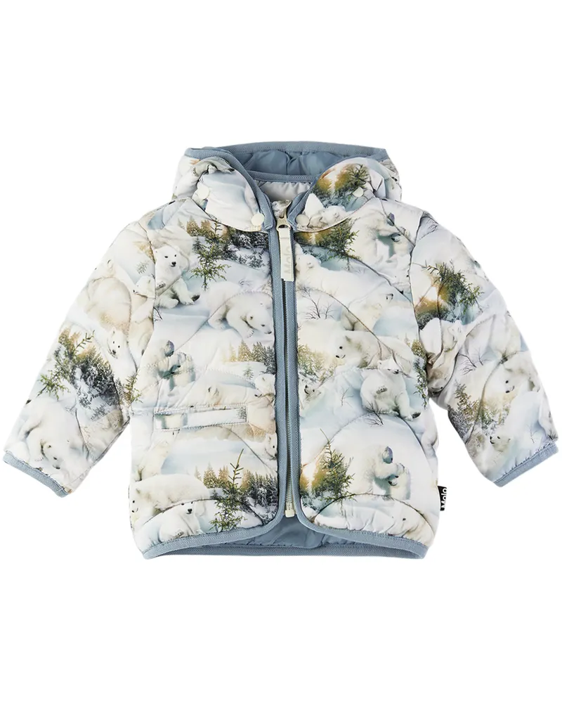 Molo Baby Blue Harmony Puffer Jacket 9136
